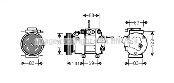 Компрессор AVA QUALITY COOLING HYK240