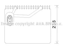 Испаритель, кондиционер AVA QUALITY COOLING HYV368