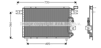 Конденсатор AVA QUALITY COOLING IS5021