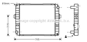 Теплообменник AVA QUALITY COOLING IV2003