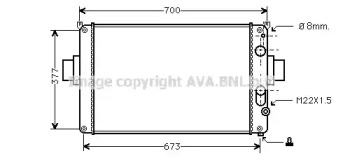 Теплообменник AVA QUALITY COOLING IV2022