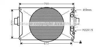 Теплообменник AVA QUALITY COOLING IV2035