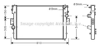 Теплообменник AVA QUALITY COOLING IV2057