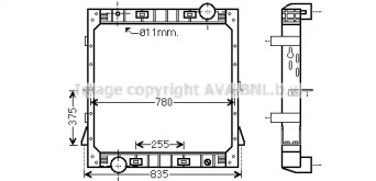 Теплообменник AVA QUALITY COOLING IV2098