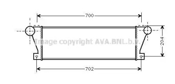 Теплообменник AVA QUALITY COOLING IV4021