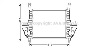 Интеркулер AVA QUALITY COOLING IV4079