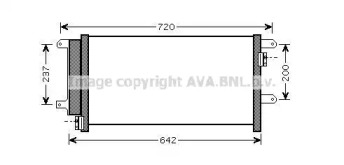 Конденсатор AVA QUALITY COOLING IV5089D