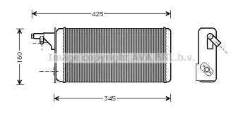 Теплообменник AVA QUALITY COOLING IV6019