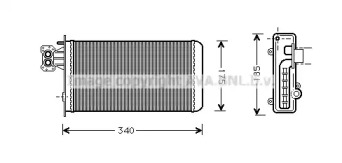 Теплообменник AVA QUALITY COOLING IV6047