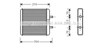 Теплообменник AVA QUALITY COOLING IV6048