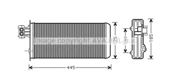 Теплообменник AVA QUALITY COOLING IV6080