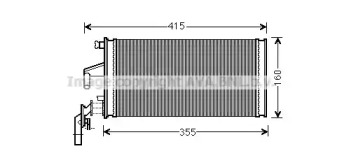 Теплообменник AVA QUALITY COOLING IV6096