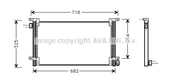 Конденсатор AVA QUALITY COOLING IVA5044