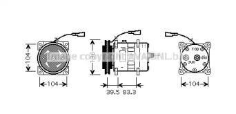 Компрессор AVA QUALITY COOLING IVAK093