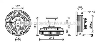  AVA QUALITY COOLING IVC107