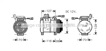 Компрессор AVA QUALITY COOLING IVK075