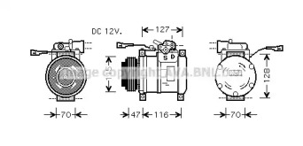 Компрессор AVA QUALITY COOLING IVK076