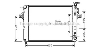 Теплообменник AVA QUALITY COOLING JE2014