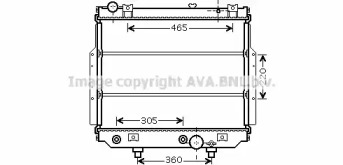 Теплообменник AVA QUALITY COOLING JE2038