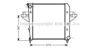 Теплообменник AVA QUALITY COOLING JE2046