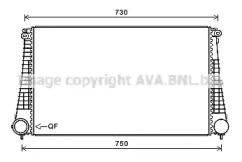 Теплообменник AVA QUALITY COOLING JE4072