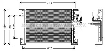 Конденсатор AVA QUALITY COOLING JE5005