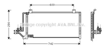 Конденсатор AVA QUALITY COOLING JE5006