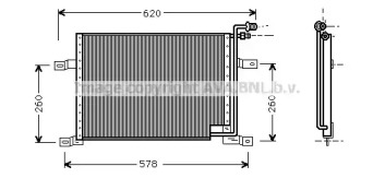 Конденсатор AVA QUALITY COOLING JE5010