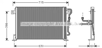 Конденсатор AVA QUALITY COOLING JE5019