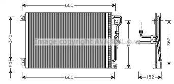 Конденсатор AVA QUALITY COOLING JE5020