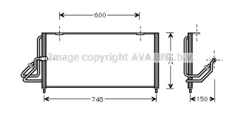 Конденсатор AVA QUALITY COOLING JE5026