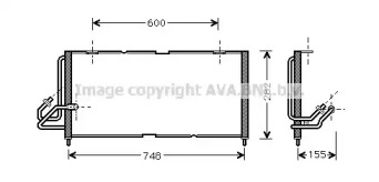 Конденсатор AVA QUALITY COOLING JE5028