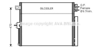 Конденсатор AVA QUALITY COOLING JE5061