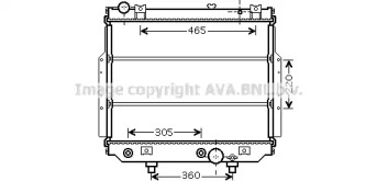 Теплообменник AVA QUALITY COOLING JEA2038