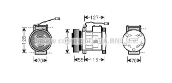 Компрессор AVA QUALITY COOLING JEAK032