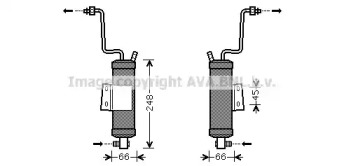 Осушитель AVA QUALITY COOLING JED036