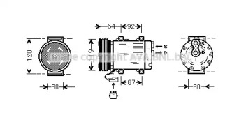 Компрессор AVA QUALITY COOLING JEK029