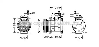 Компрессор AVA QUALITY COOLING JEK032