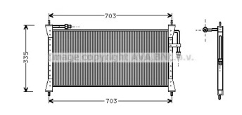 Конденсатор AVA QUALITY COOLING JR5011