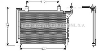 Конденсатор AVA QUALITY COOLING JR5013D