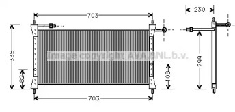 Конденсатор AVA QUALITY COOLING JR5014