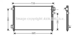 Конденсатор AVA QUALITY COOLING JR5036