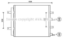 Конденсатор AVA QUALITY COOLING JR5051D