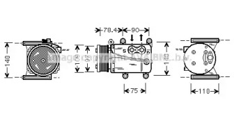  AVA QUALITY COOLING JRAK034