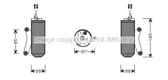 Осушитель AVA QUALITY COOLING JRD027