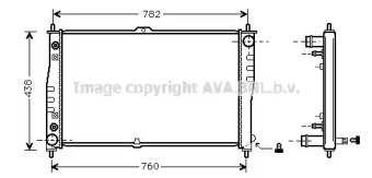 Теплообменник AVA QUALITY COOLING KA2019