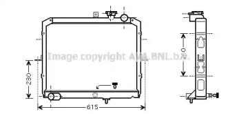 Теплообменник AVA QUALITY COOLING KA2036