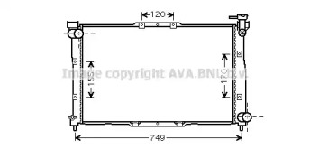 Теплообменник AVA QUALITY COOLING KA2039