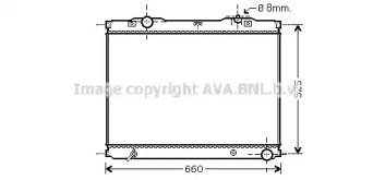 Теплообменник AVA QUALITY COOLING KA2055