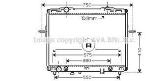 Теплообменник AVA QUALITY COOLING KA2057